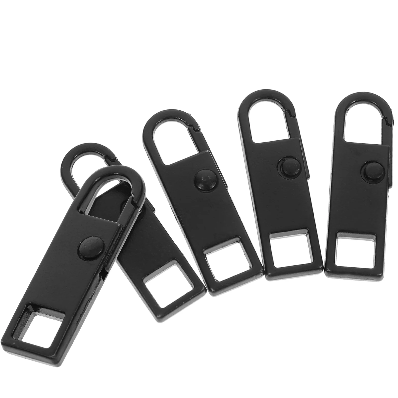 

5 Pcs Detachable Zipper Puller Tab Pulls Backpacks Repair Tabs Head Fixers Wallet