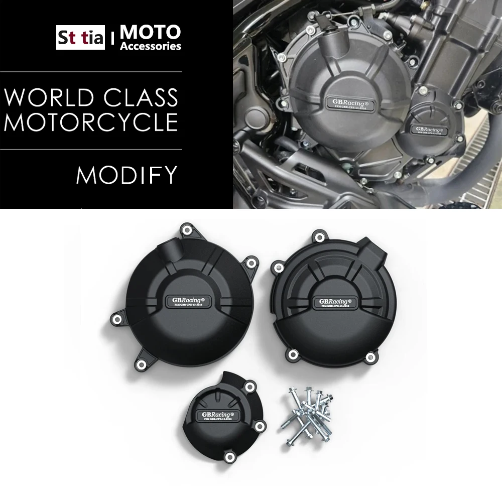 

Motorcycle Engine Alternator Clutch Protection Cover Accessories For Honda CBR500R CB500F CB500X 2014 2015 2016 2017 2018