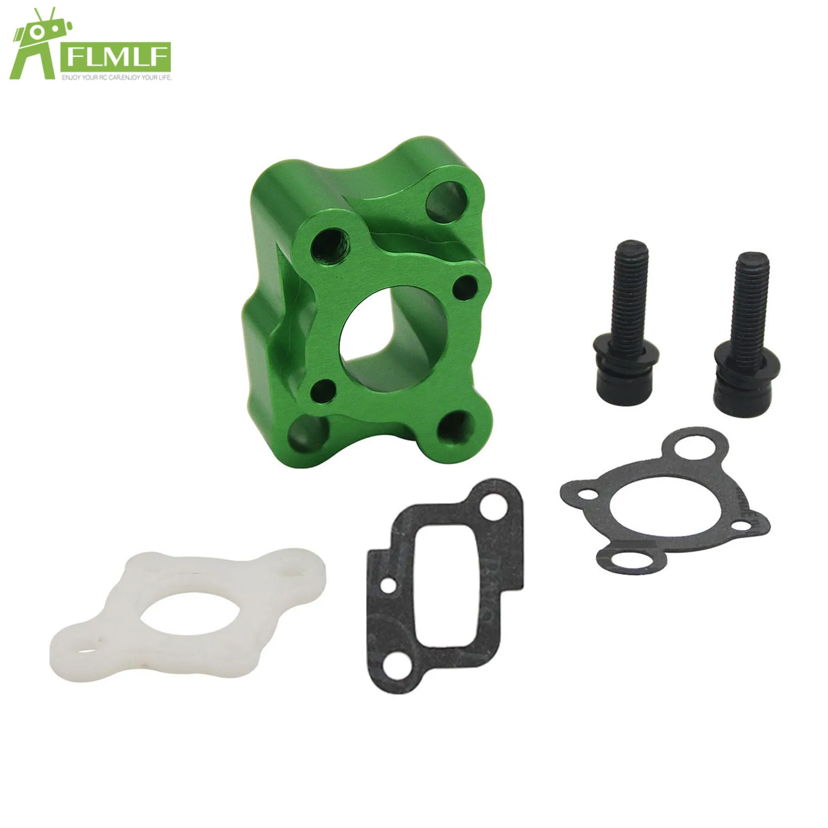 23CC ~ 71CC Engine Intake Manifold Kit Fit for 1/5 HPI ROFUN BAHA ROVAN KM BAJA Losi 5ive T FG GoPed RedCat Rc Car Toys Parts