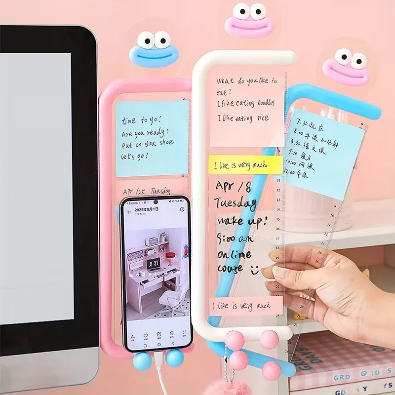 Dopamine Fun Computer Screen Message Board High Appearance Desktop Memo Reminder Board Office Specific Storage Rack