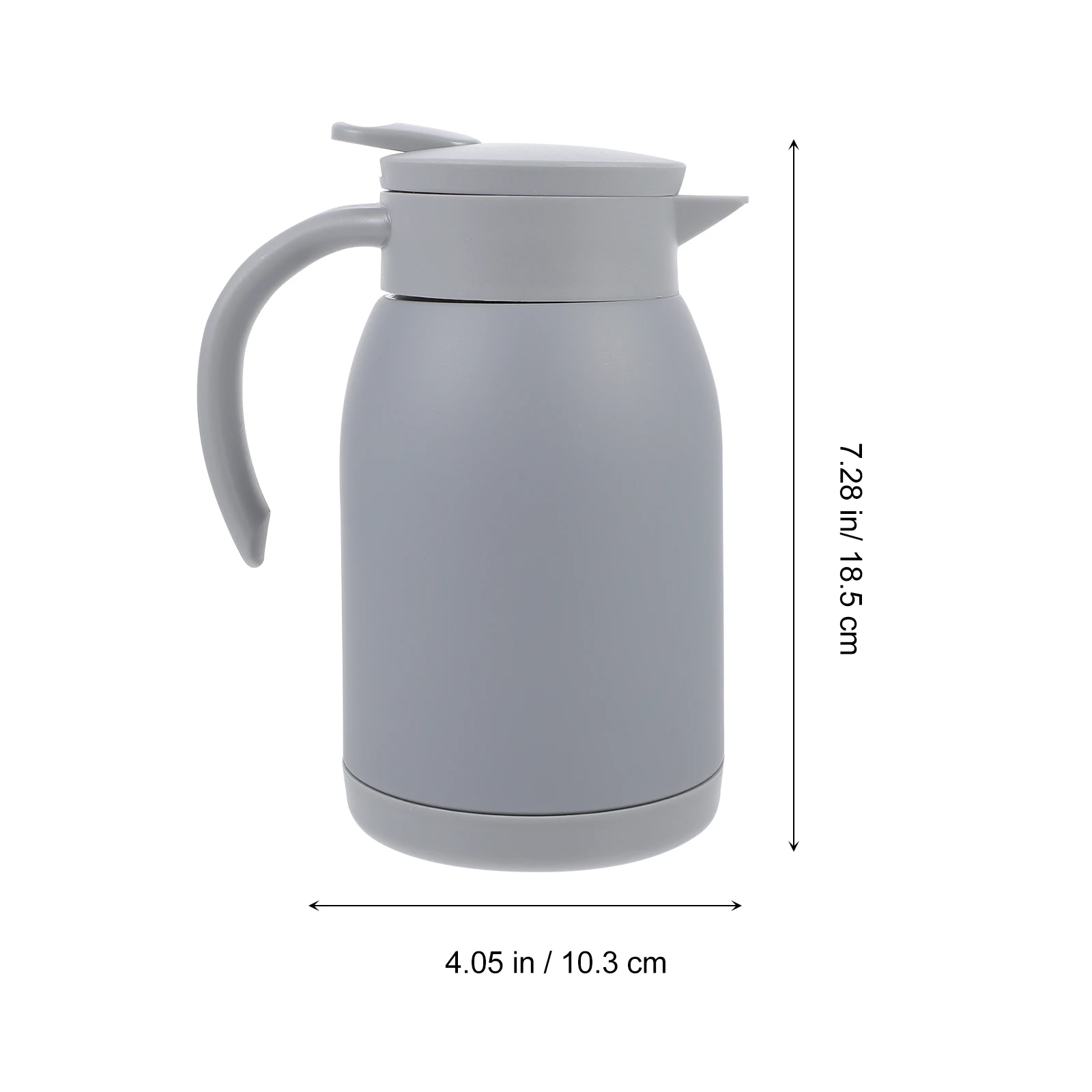 

1Pcs Thermal Kettle Portable Insulated Hot Water Bottle with Handle for Travel Office Household Vacuum Insulated Kettle Heat