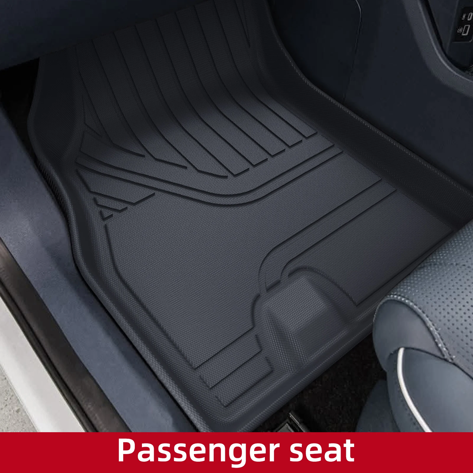 Smabee Right Drive for Chery Omoda E5 2024-2026 Car Floor Mats TPE 3D Foot Pad Waterproof All Weather Interior Accessories