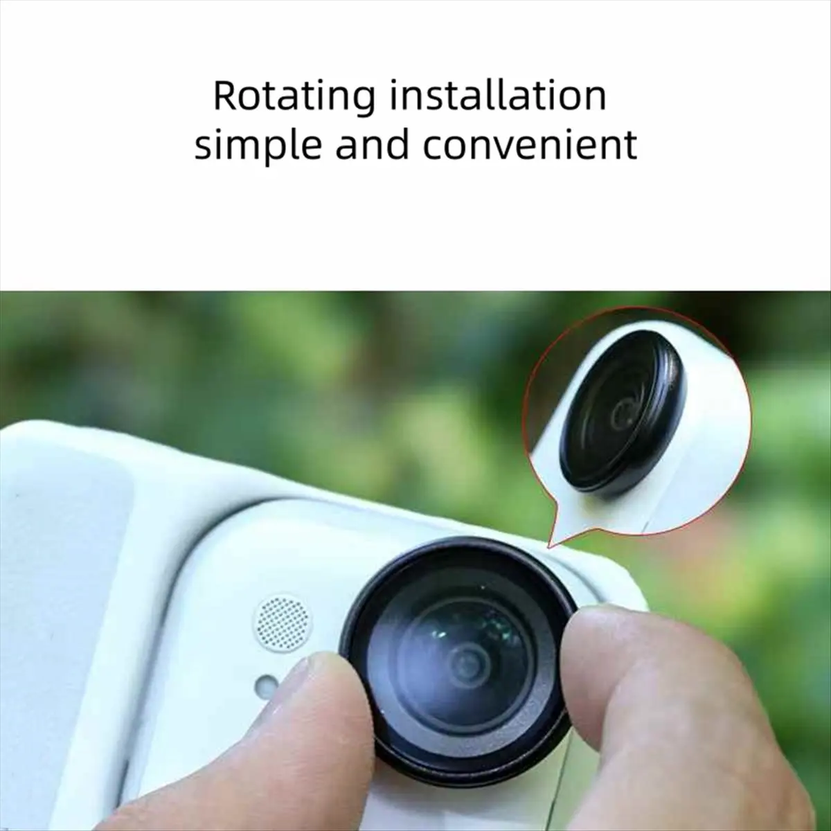 SWXF For GO Ultra Lens Optical Glass Protective Lens Anti-Scratch HD Lens Waterproof Camera Accessories