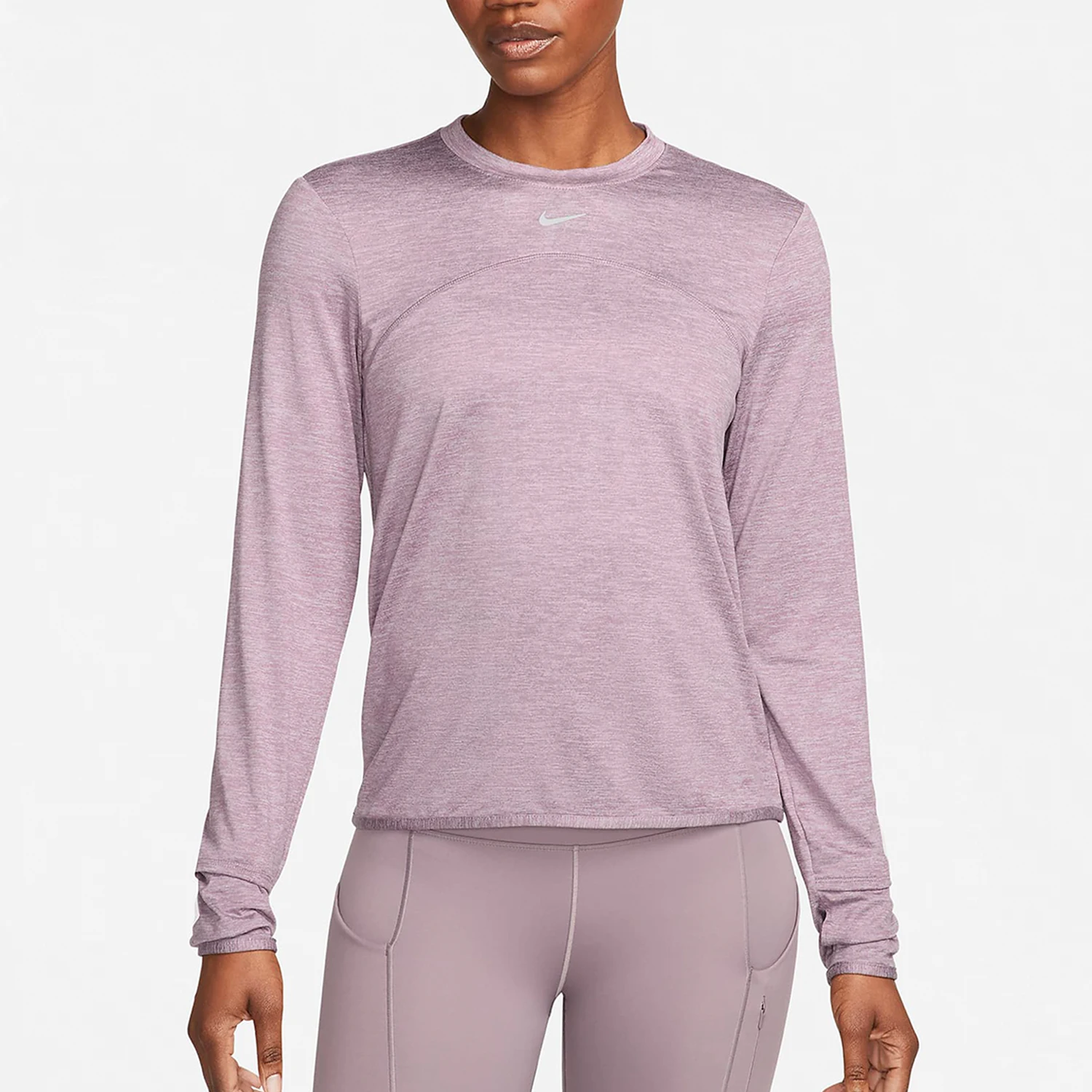 

Nike genuine Spring Women's Round Neck Loose-Fit Long Sleeve T-Shirt FB4298-536