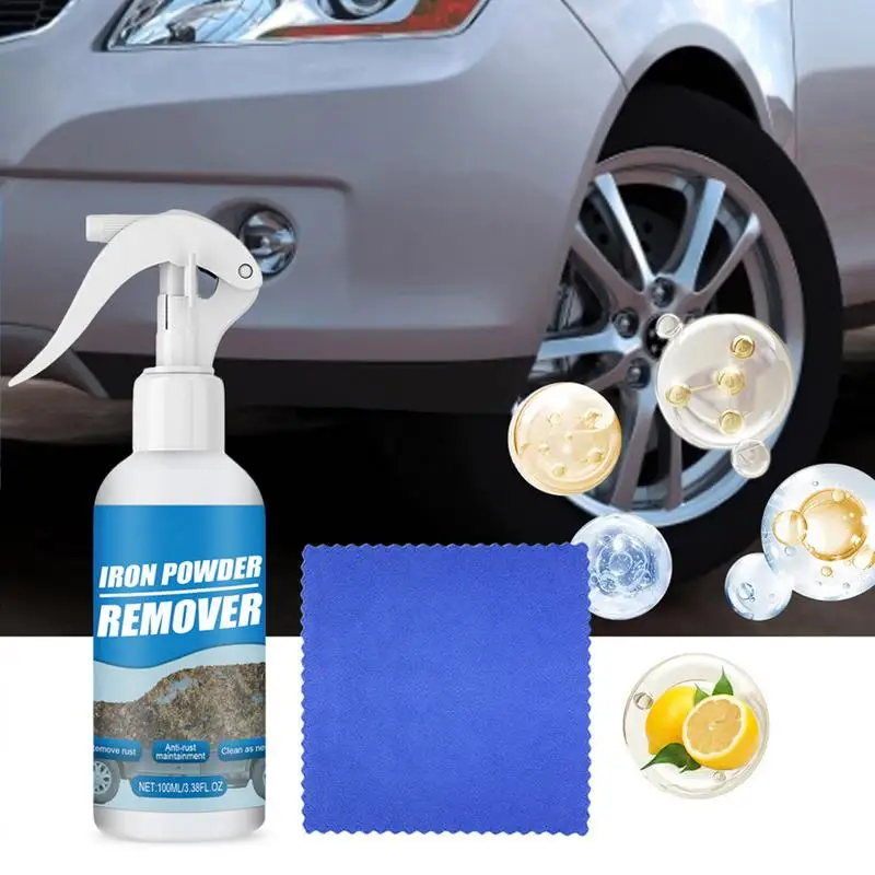 Rust Remover For Tile Rust Dissolver Rust Cleaner Rust Removal Car Cleaning Supplies Multifunctional 100ml Rust Remove Spray