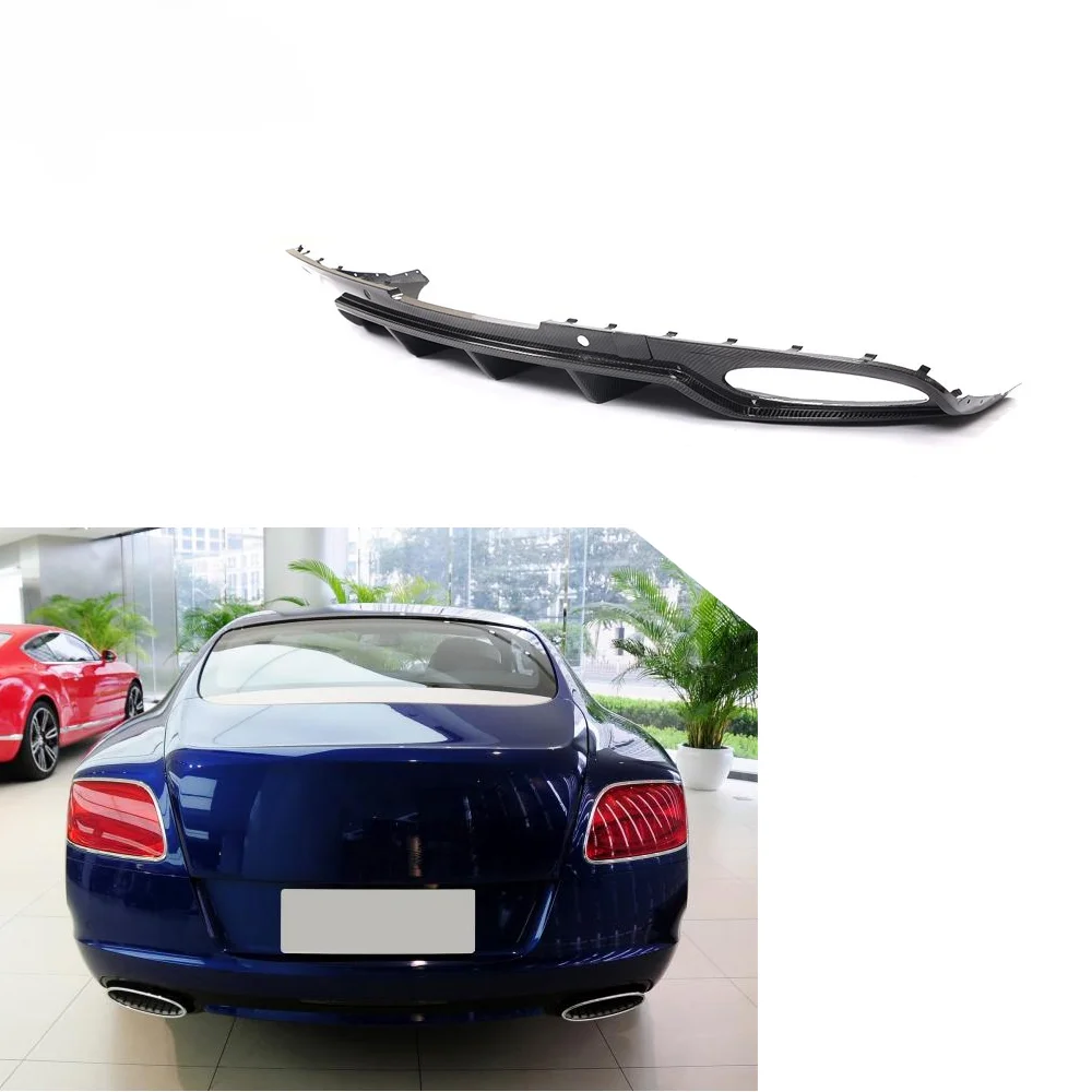 

Modify Luxury Carbon Fiber Car Rear Bumper Diffuser for Bentley Continental GT Coupe 2-Door 2012-2013