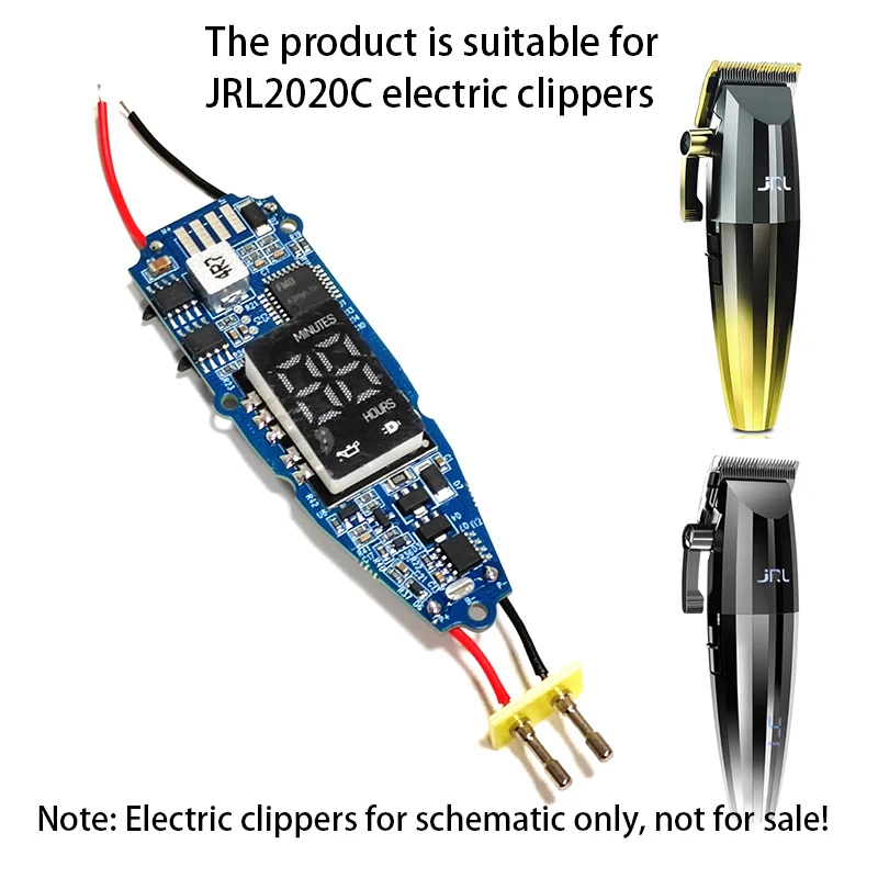 Suitable for Professional Hair Clippers JRL 2020C Control Circuits, Electrical Cutting Accessories, PCB Board Circuit Board