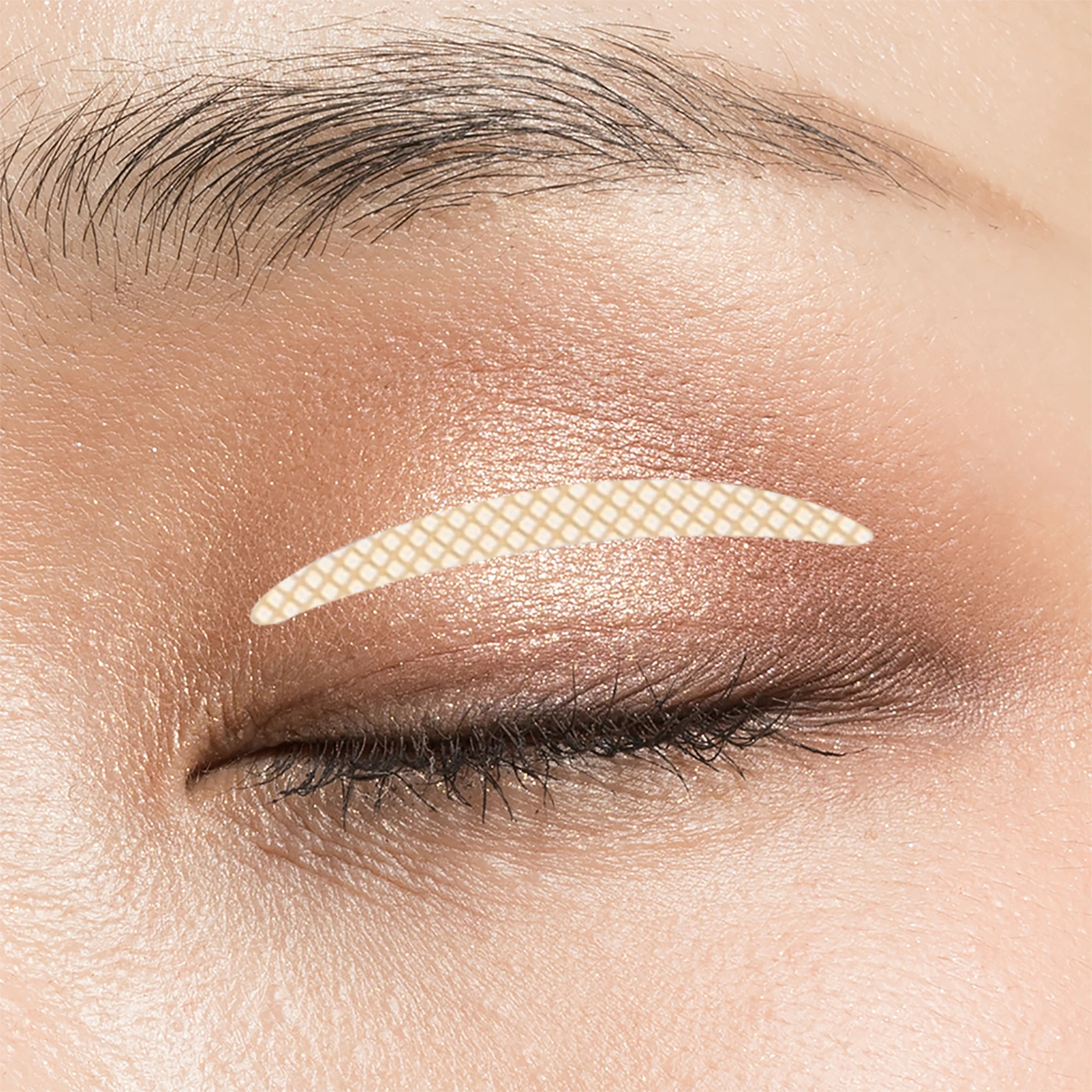 

1Set Double Eyelid Tape Breathable Invisible Lace Mesh Skin Color Comfortable Eye Lifting Tape for Hooded Droopy