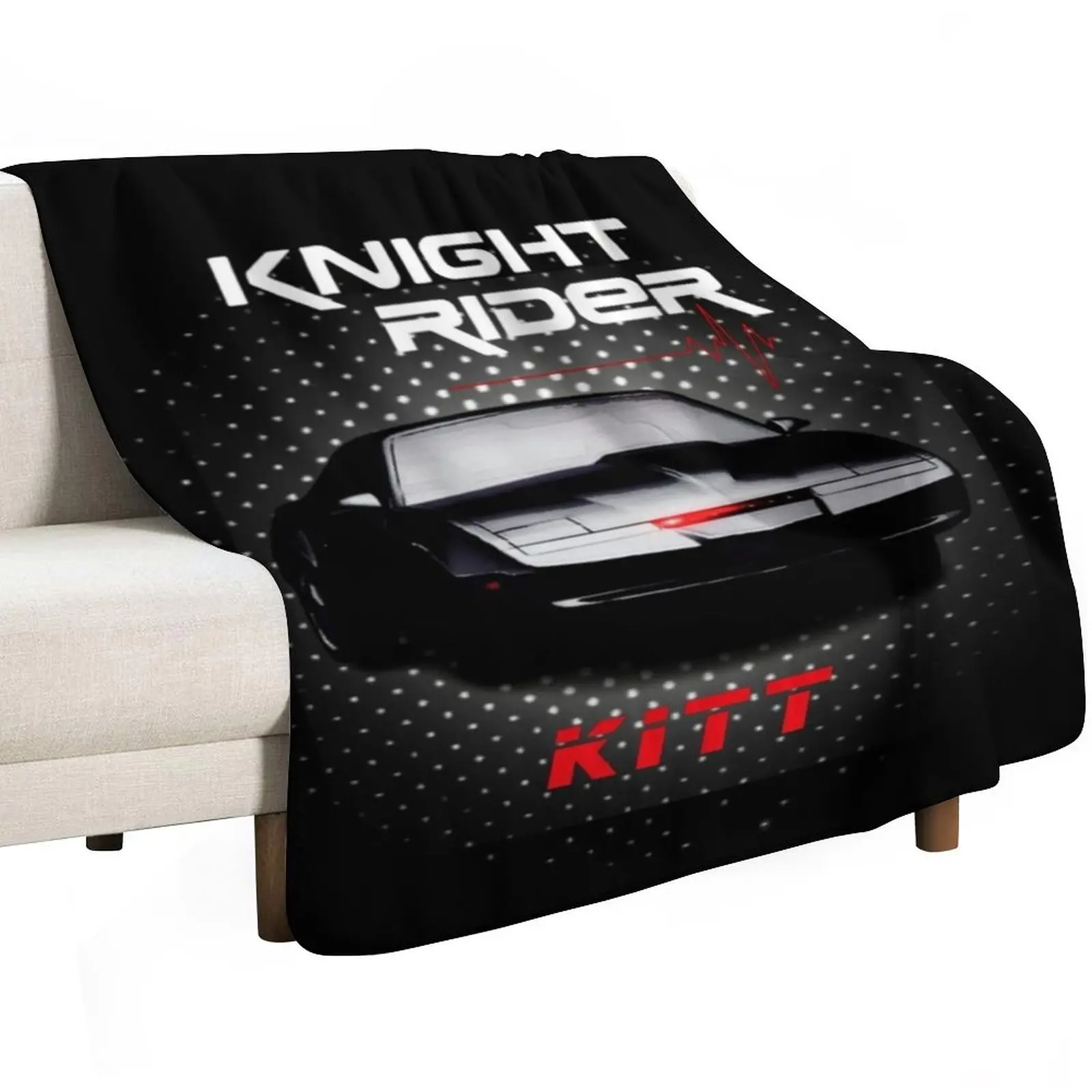 K2000, knightrider Throw Blanket Winter beds Fashion Sofas Weighted manga For Decorative Sofa Bed covers Blankets