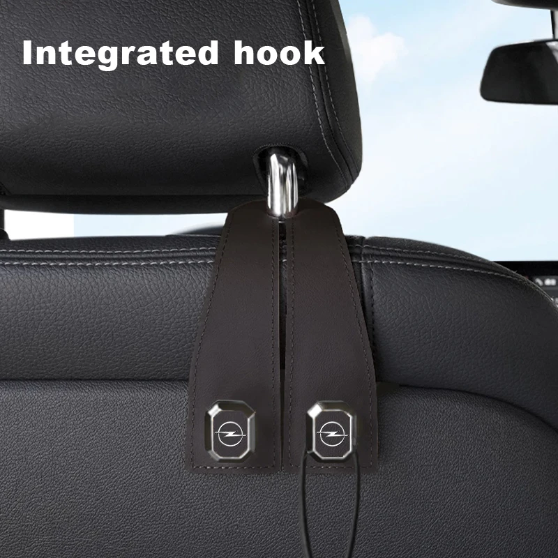 Крючки для спинки автомобильных сидений, замшевые крючки с двойной головкой, аксессуары для салона автомобиля для Opel Insignia Astra Antara Meriva Zafira H G Corsa