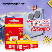 Good news for gamers, MICRODRIVE TF memory card, highspeed read and write, play without worries,Red and yellow color combination