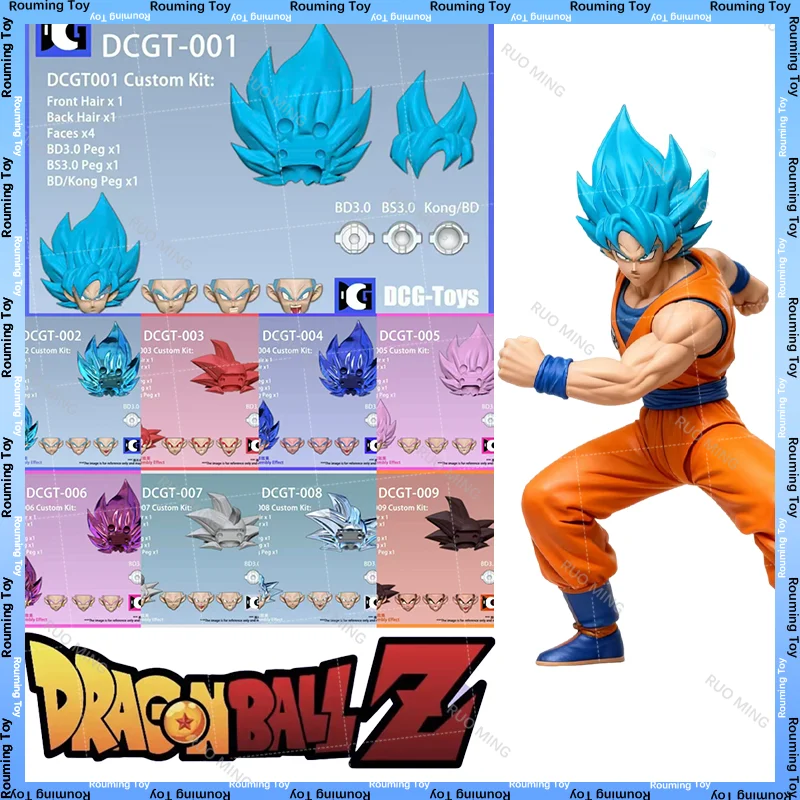

DCGT Toys Dragon Ball Super Saiyan Ultra Instinct Goku Black Son Goku Zamasu Аксессуары для головы Аниме Фигурки Игрушки Подарки