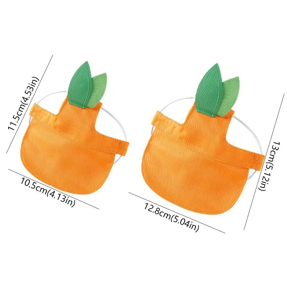 اكسسوارات الحيوانات الأليفة البرتقال الكلب قبعة الشمس تنفس قابل للتعديل قبعة بيسبول للحيوانات الأليفة مريحة القط واقية من الشمس قبعة في الهواء الطلق داخلي