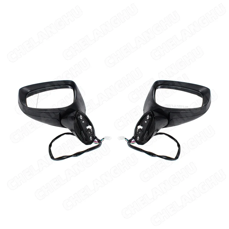 1Pair For Mazda CX-5 2015 2016 Car-styling 6-Pin Rearview Mirror Assembly With Heat Paintable Turn Lamp MA1320208 MA1321208