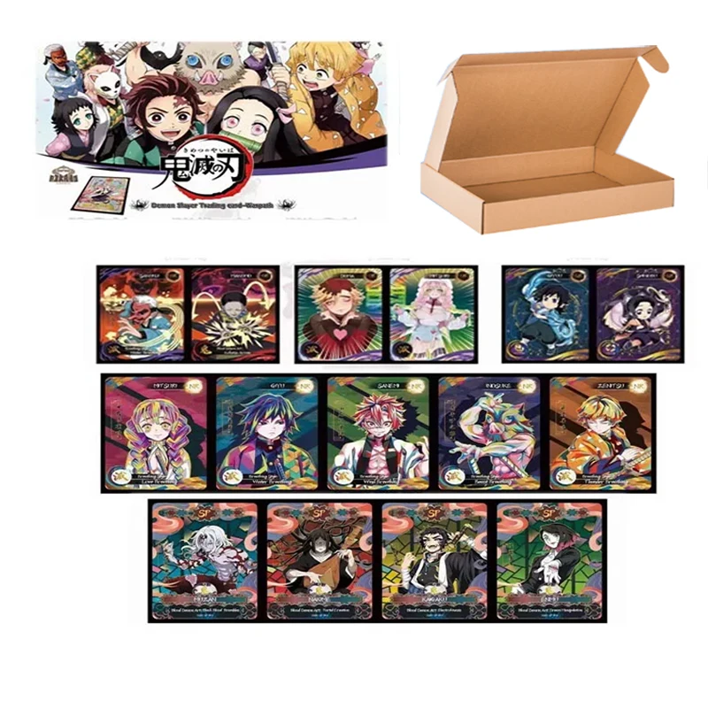 

Wholesales Demon Slayer Collection Cards Booster Box Aikaho Warpath Rare Anime Girls Trading Cards