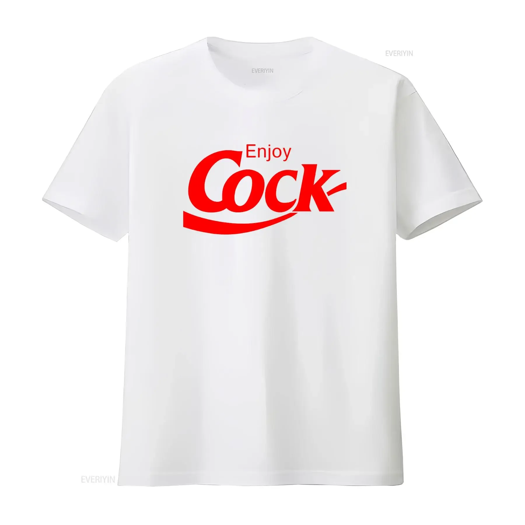 Enjoy Cock Gay Pride Lgbt Penis Funny Queen Parade Men's T Shirt vintage Washed Slightly Stylish graphic Versatile view 3