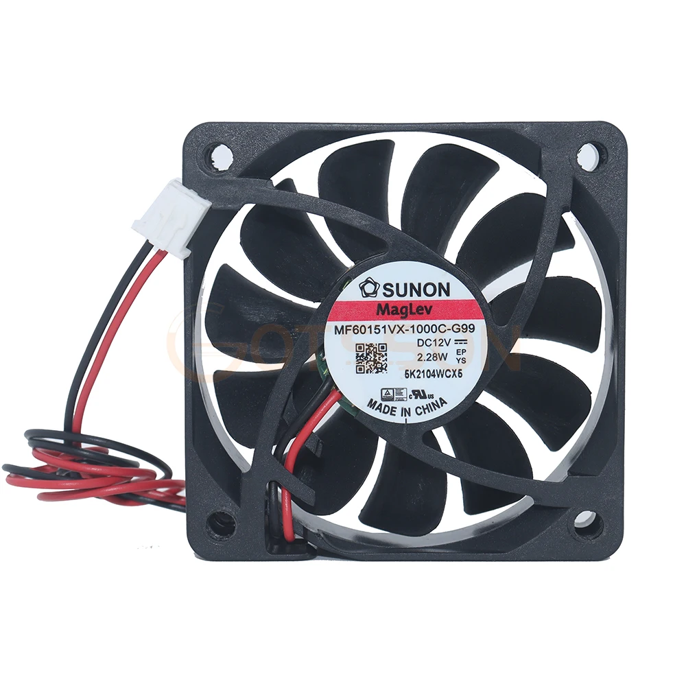 

for sunon MF60151VX-1000C-G99 6cm cooler 6015 60*60*15mm DC12V 2.28W cooling fan