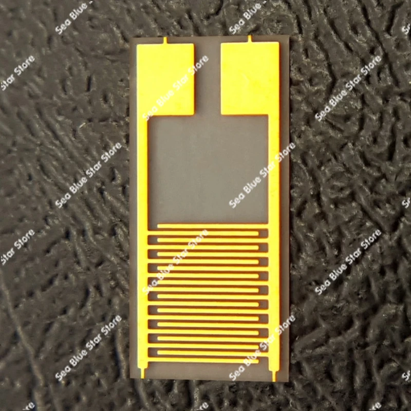 100Um flexible interdigital electrode capacitor array scientific research experiment intelligent wearable sensor chip PET