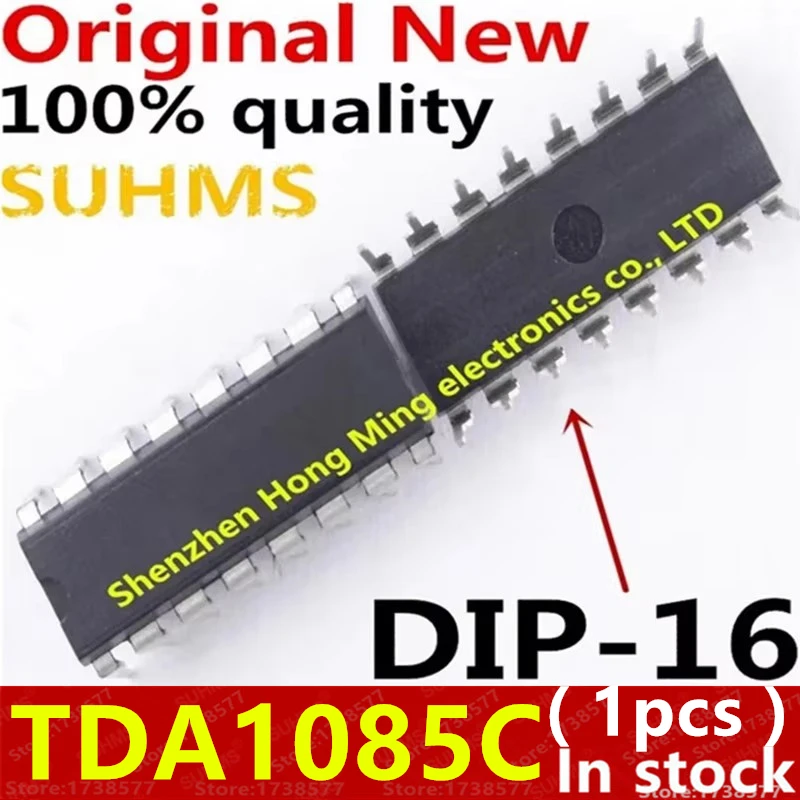 (1piece) 100% New TDA1085C TDA1085 DIP-16