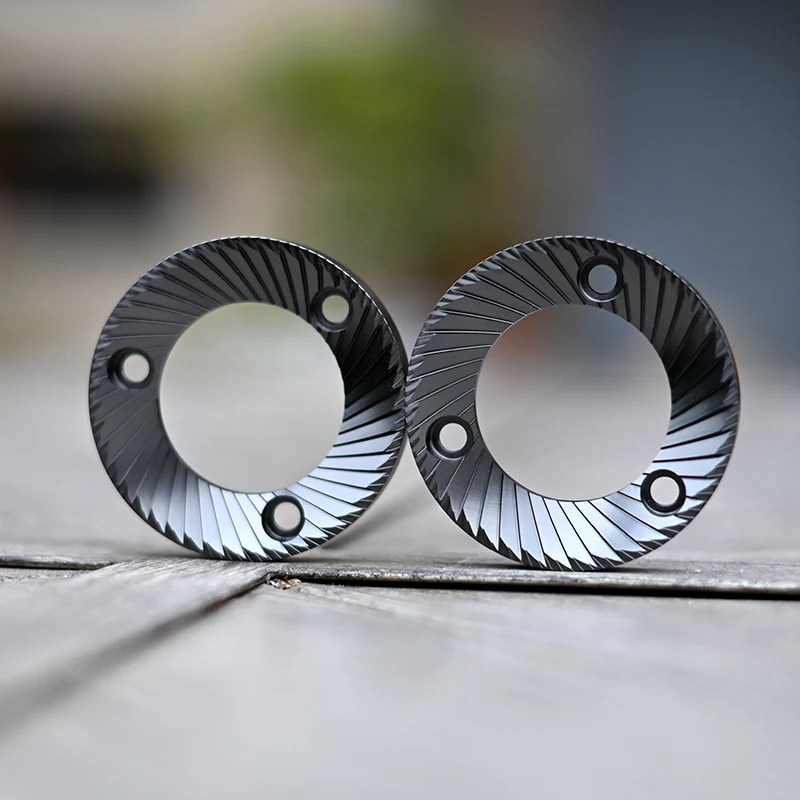 64mm Flat Burrs with DLC plating Sweet High-Uniformity Espresso Grinding, Commercial  Bean Grinder Burrs