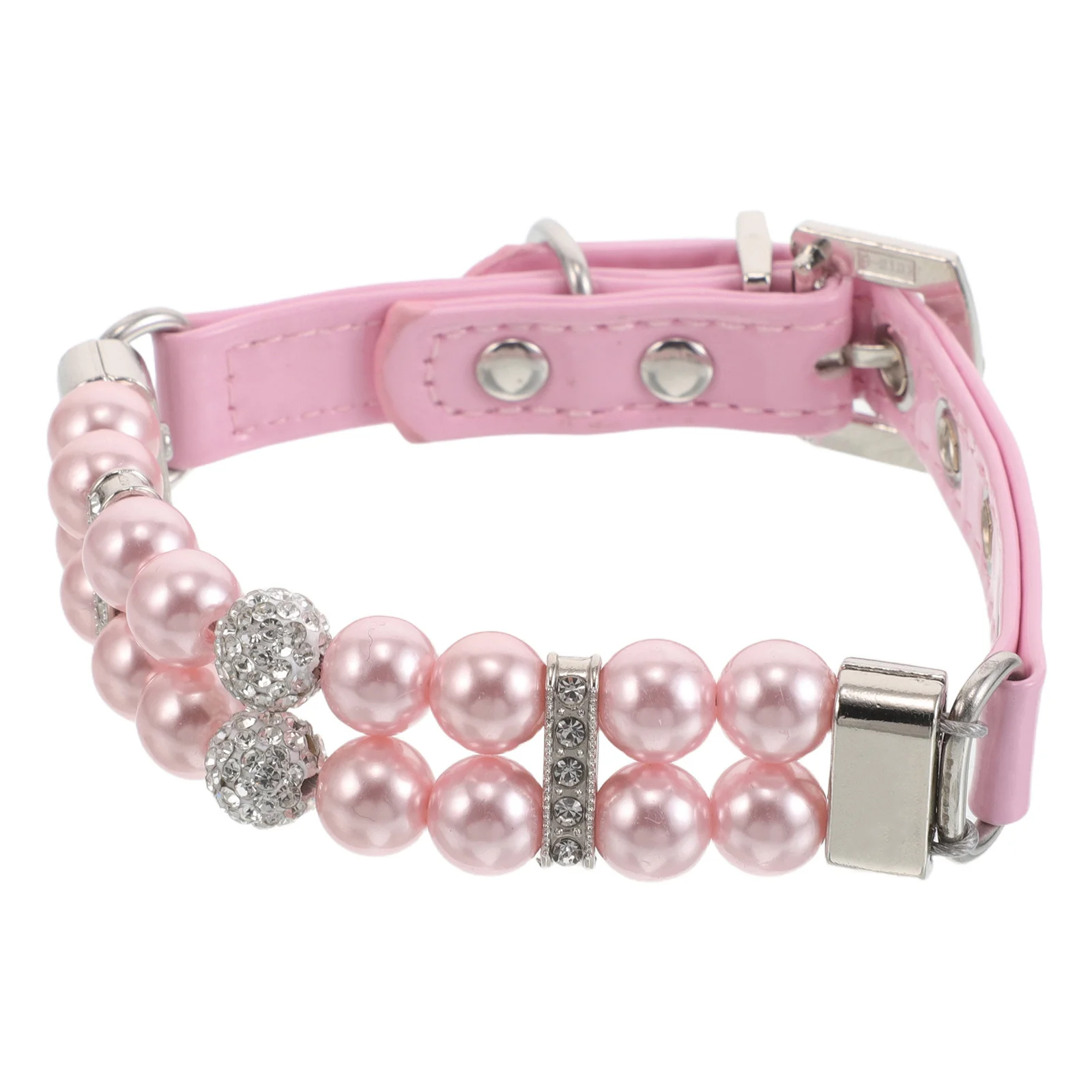 

Pearl Dog Necklace Small Breed Adjustable Comfortable Elegant Beaded Collar Cute Puppy Jewelry Girl Dog Accessories