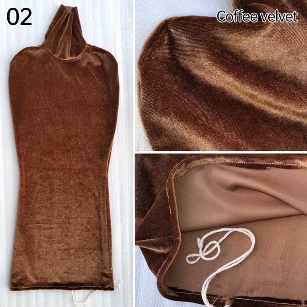 

Эластичный сменный чехол для манекена из бархата, регулируемый, для демонстрации одежды