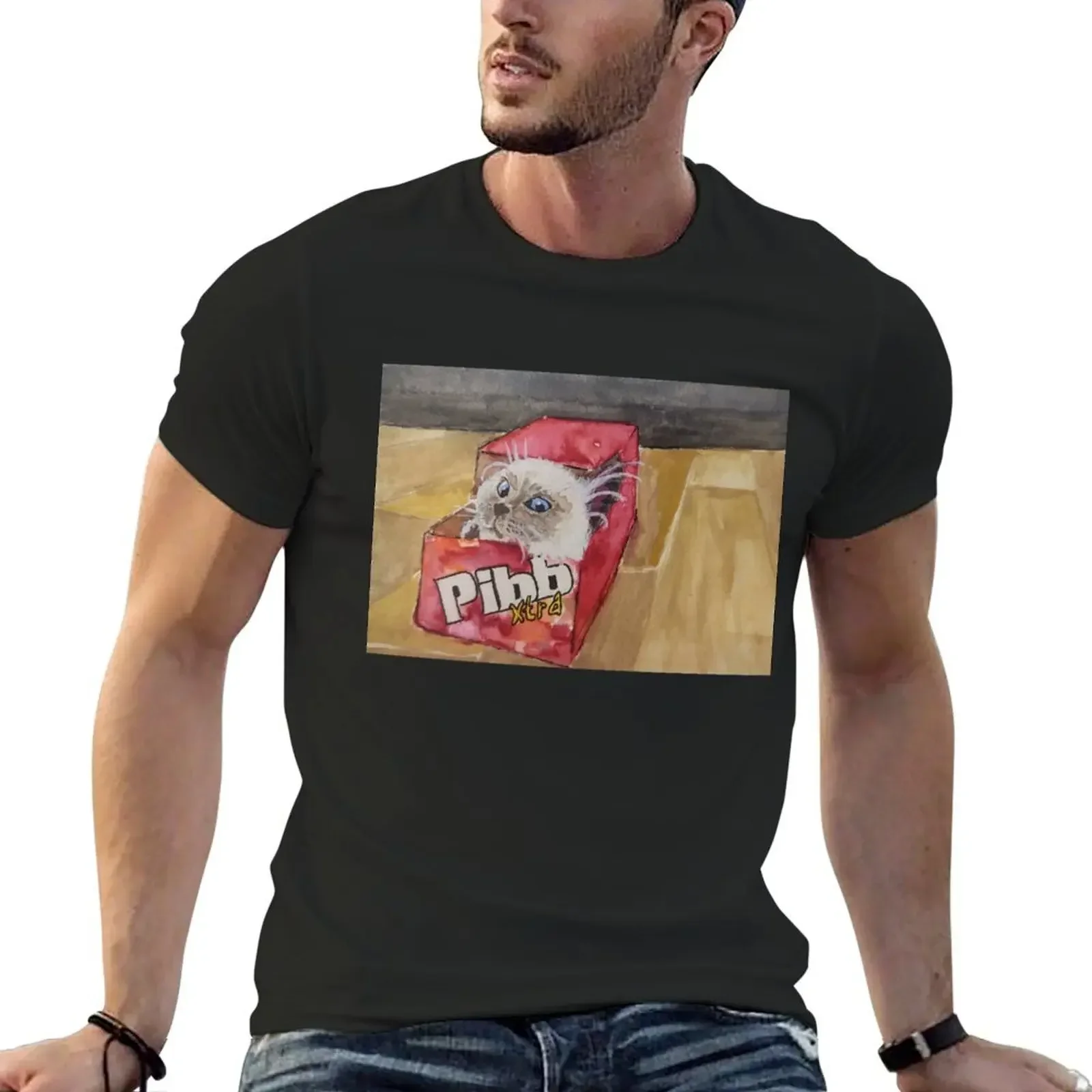 

Tinny in a box T-Shirt shirts graphic Aesthetic clothing graphic shirts oversized mens workout shirts