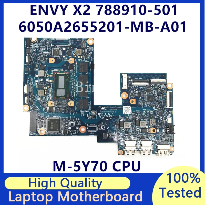 783115-601 783115-501 783115-001 788910-501 For HP 15-C Laptop Motherboard W/ SR216 M-5Y70 CPU 8GB 6050A2655201-MB-A01 100% Test