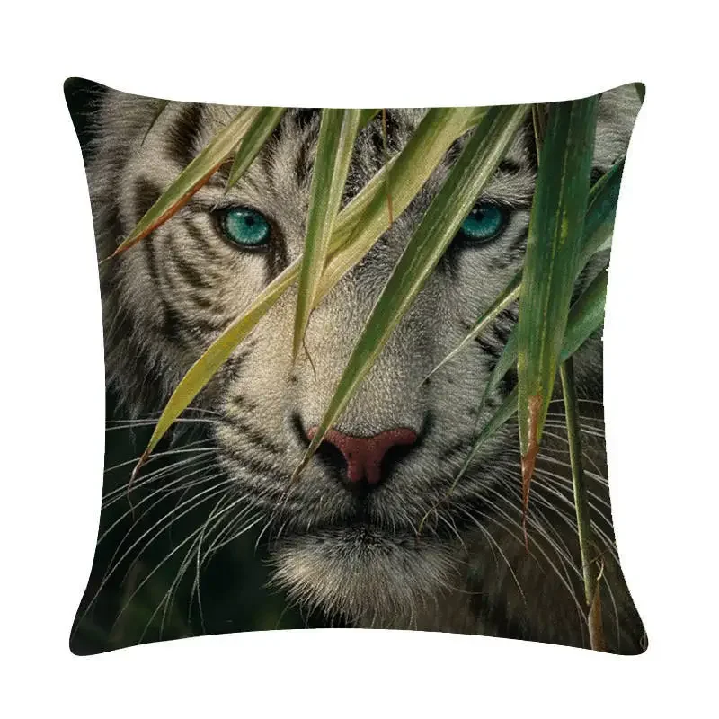 Animals Throw Pillow Case Square Cushion Cover Standard Pillowcase for Men Women Kids Home Decorative Sofa Armchair Bedroom