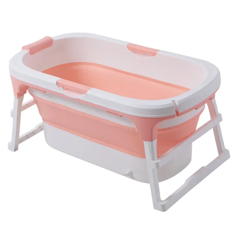 High Quality Plastic Baby Bathtub Large Capacity Adult Folding Bathtub