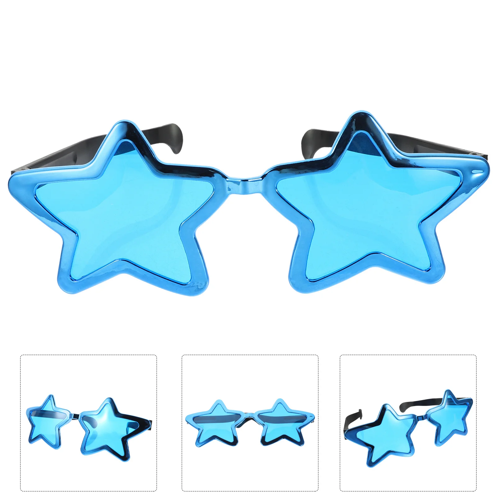 

1Pair Star Shaped Glasses Funny Party Eyeglasses Unique Cosplay Props Festival Photo Accessories Festival Glasses