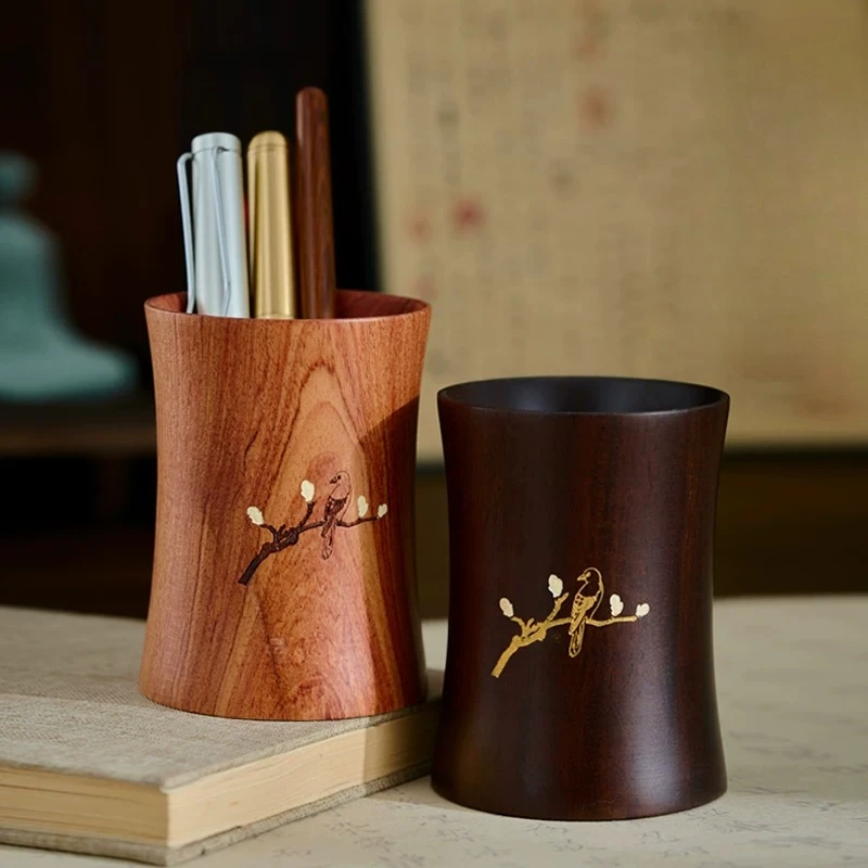 ✨-porte-stylo-en-ebene-et-bois-de-rose-de-qualite-superieure-motif-peint-a-la-main-magpie-plum-blossom-organisateur-de-bureau-en-bois-decoration-de-bureau-feng-shui
