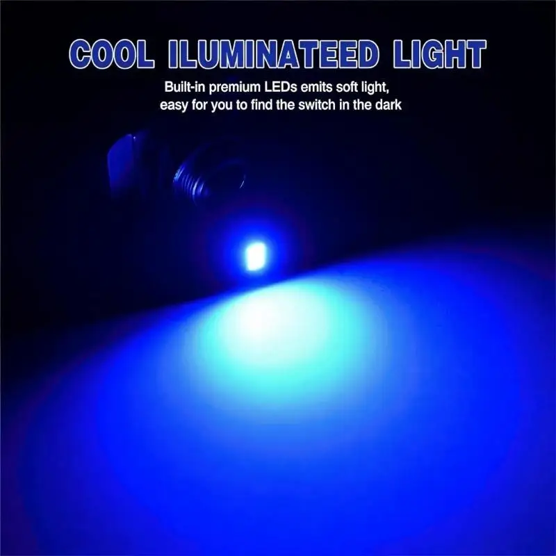 Strong Rocker Switches LED Illuminated for & Heavy Equipment Customization