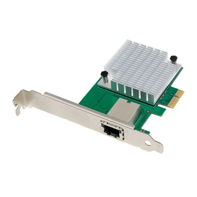 

AT82-AQC113 Сетевая карта PCIE с одним портом RJ45, интерфейс Pciex4, проводная Ethernet-сеть LAN, Win10/11 Server/Desktop/NAS для Win/Linux