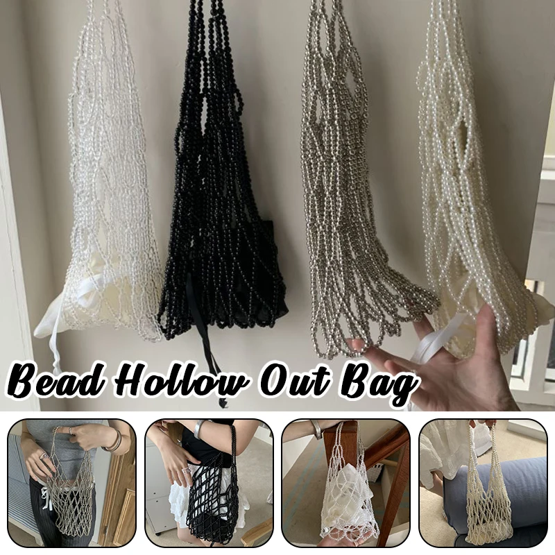 

Handmade Hollow-Out Shoulder Bag for Women | Large Capacity Lunch & Cosmetic Organizer | High-Quality Multipurpose Casual Tote