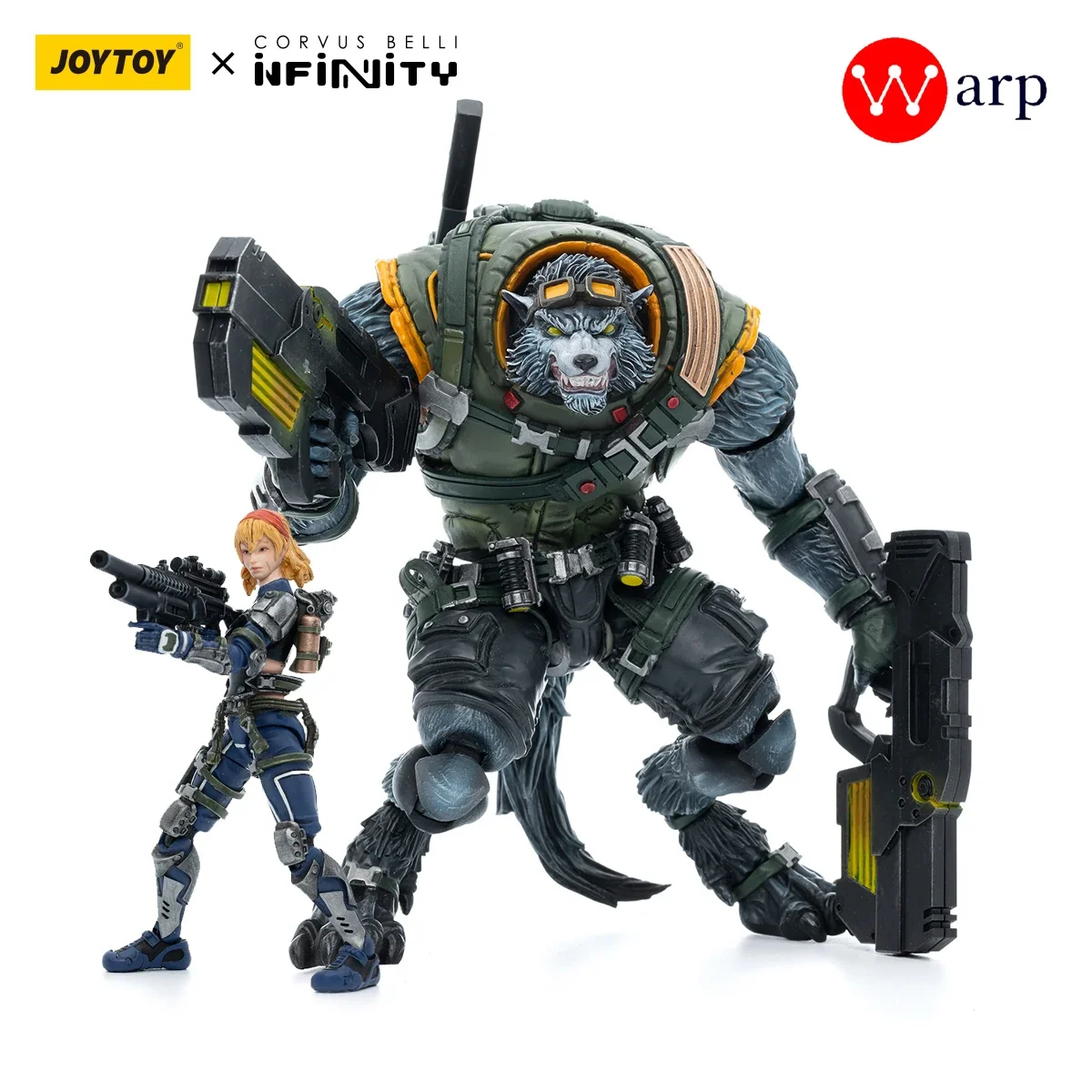 

JOYTOY Warhammer 40k Infinity 1/18 Action Figure Ariadna Equipe Mirage 5 SERGENT DUROC Anime Military Model Gift Room Dorm Decor