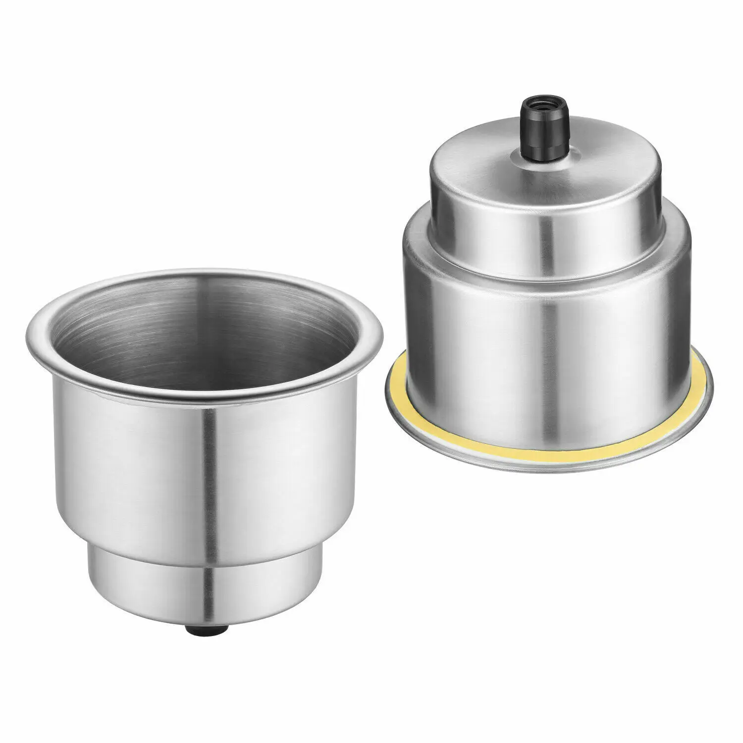 

ISURE MARINE S.S 1 Pcs Cup Drink Holder Stainless Steel 316 Marine Boat RV Camper