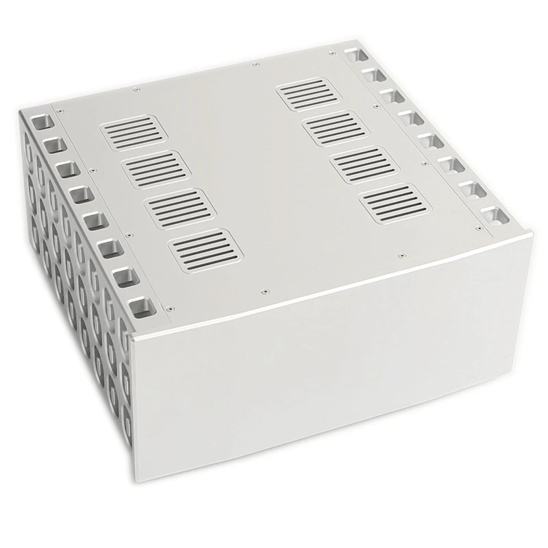 CJ-176 hifi 모든 알루미늄 럭셔리 클래스 A 전력 증폭기 케이스 DIY 박스 앰프 섀시