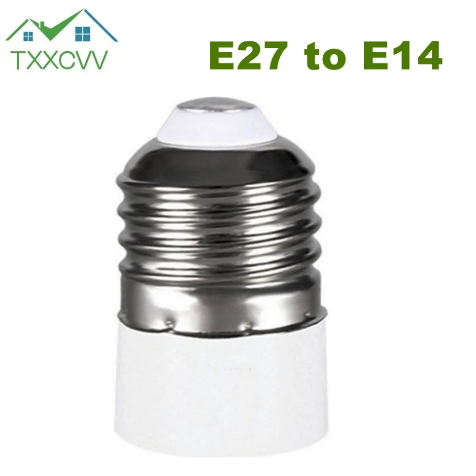 

E27 to E14 Conversion Lamp Holder Adapter Converter Socket Adapter LED Lamp Holder AC 85V-265V Plug Bulb Holder Adapter Type