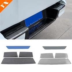 Stainless Trim For Isuzu D MAX D-MAX 2021-2023 Accessories Car Rear Protector Plate Anti Kick Anti Stepping Decor Sticker Cover