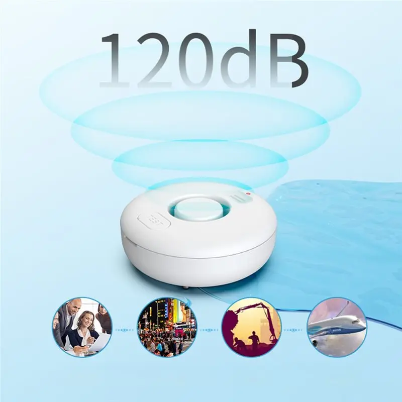 B08B-Smart Water Leak Detector & Overflow - Wireless Sensor With Remote APP Notifications For Home Security