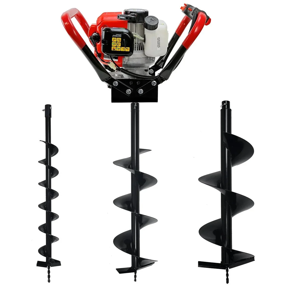 

High-Power 63cc 2 Stroke Agricultural Earth Auger Drill Portable Metal Ground Drilling Machine For DIY & Industrial Use For Sale