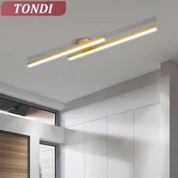 Minimalist LED Strip Ceiling Light Modern Living Room Bedroom Corridor Ceiling Lamp Home Decoration Indoor Lighting