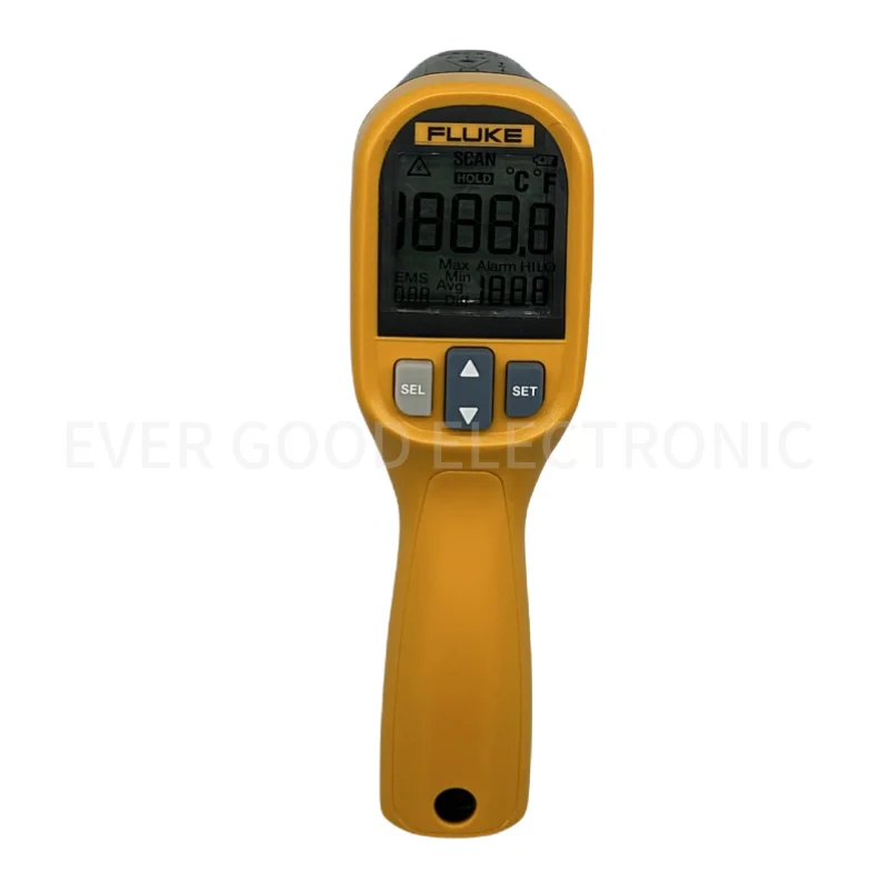 FLUKE 59 59C 59E 59E+ Industry Infrared Thermometer Handheld Tester Laser High Precision Digital Display Thermometer