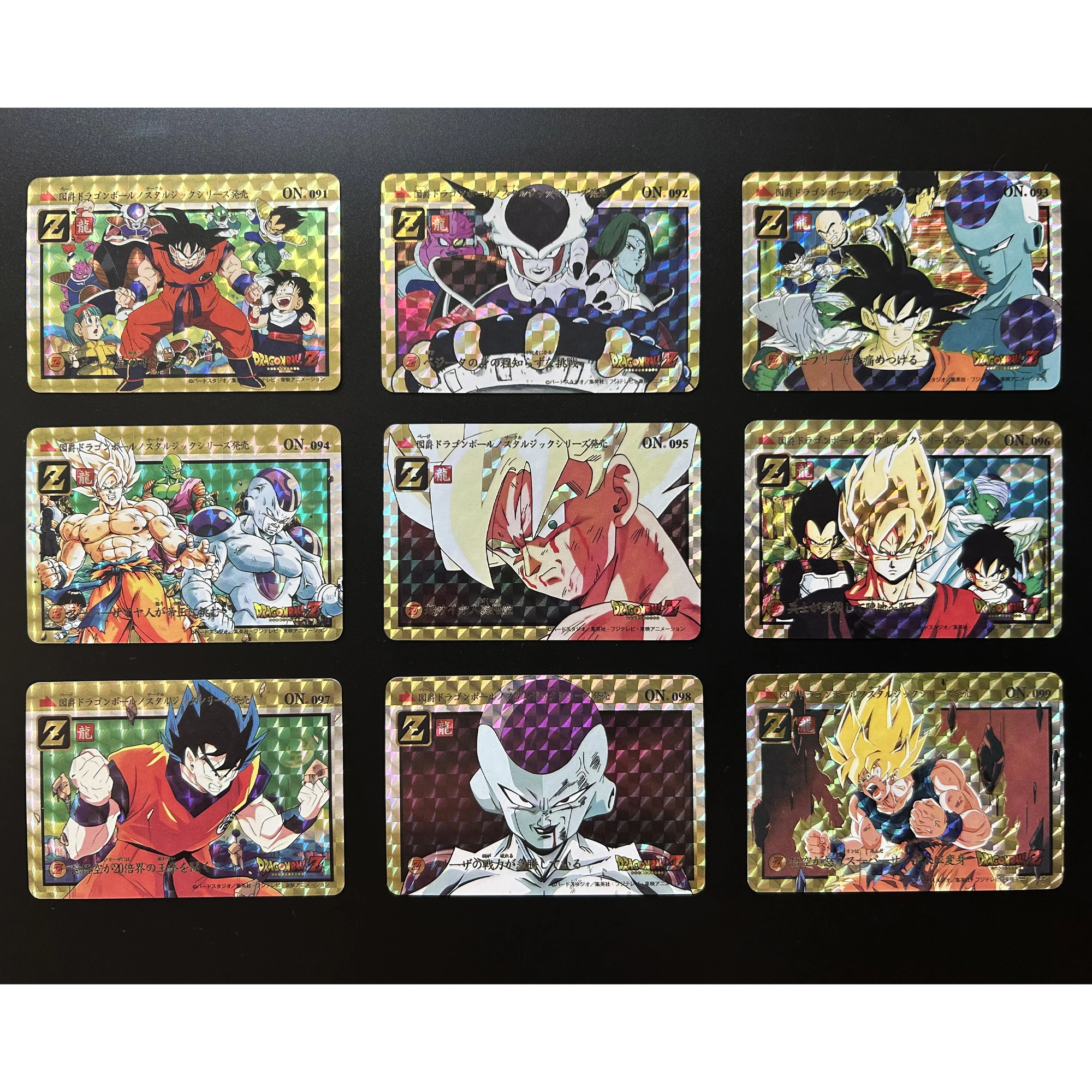 Diy 27Pcs/set Dragon Ball Super Saiyan Goku Gohan Vegeta Trunks Frieza Fierce Fight Flash Cards Anime Collection Card Toys