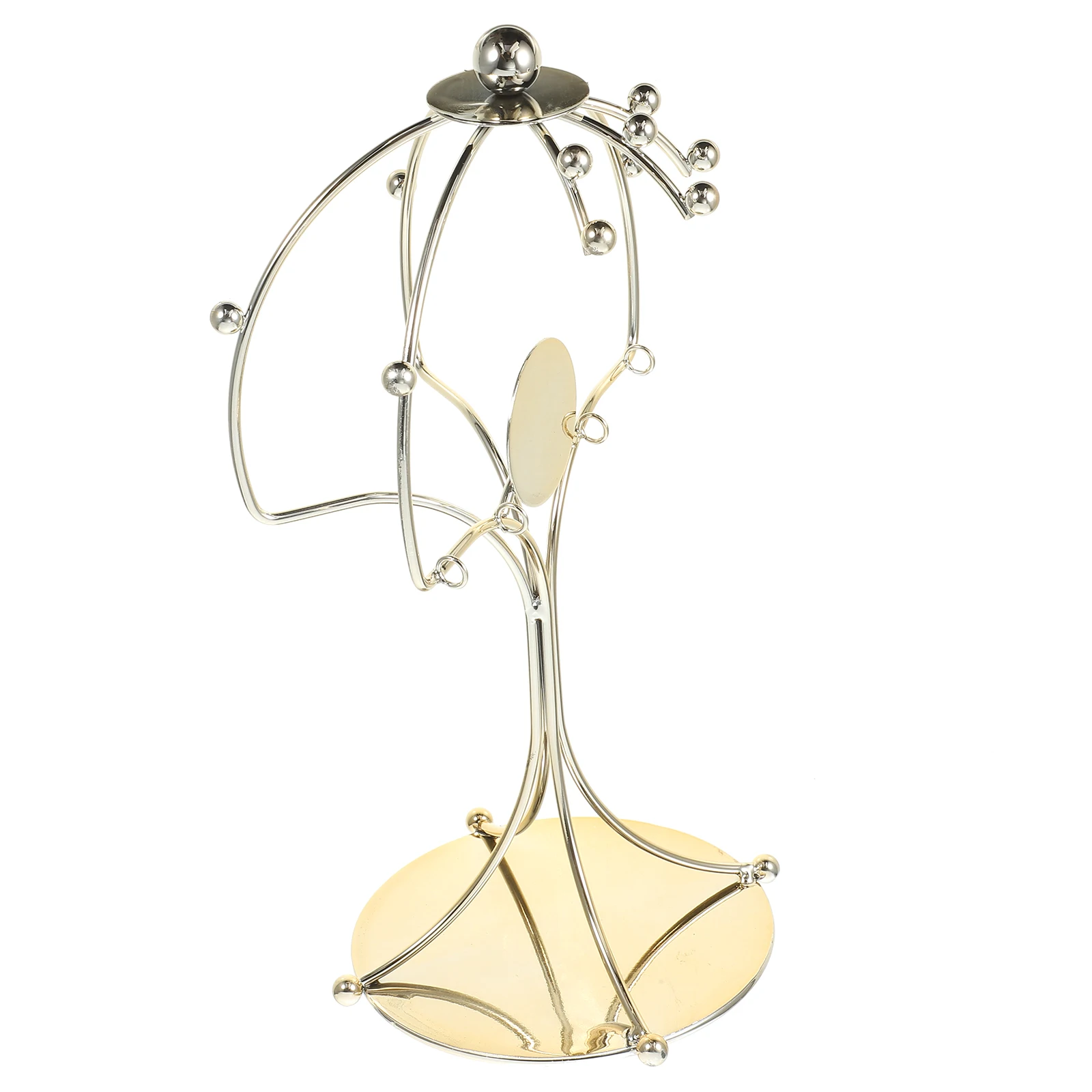 

Crown Display Golden Metal Bride Metal Bands Bracket Tiara Headband Rack Hair Tie Holder Crown Hair Rack Home Decor