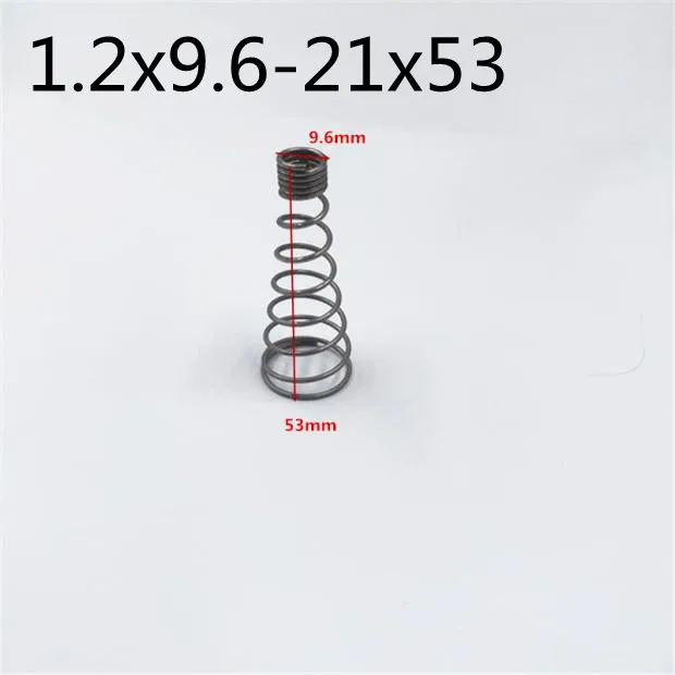 4PCS Smoke exhaust purifier contact conical spring made of 304 stainless steel material Range hood conical spring