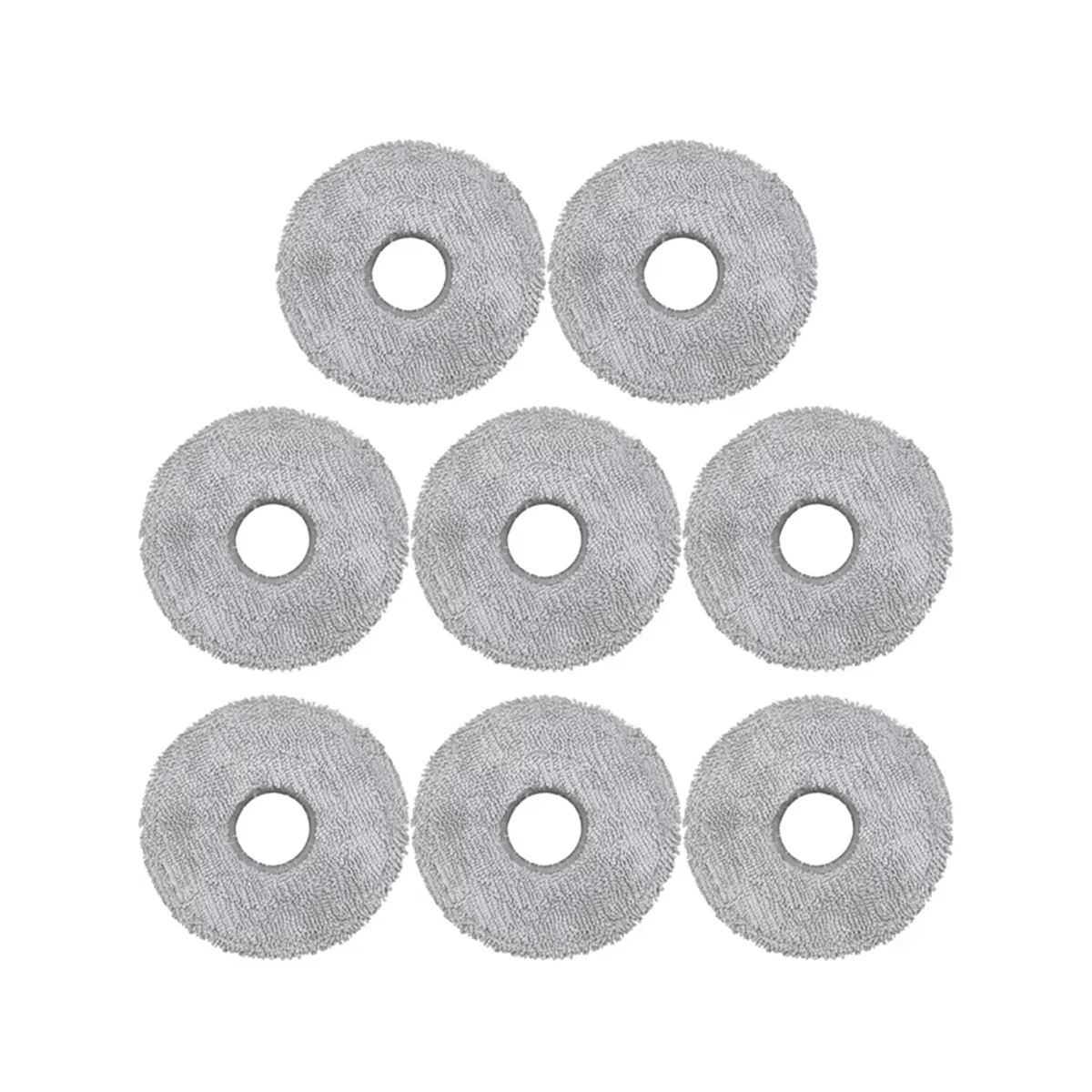 ผ้าไมโครไฟเบอร์สำหรับถูพื้น Y32A 8 ชิ้น สำหรับหุ่นยนต์ดูดฝุ่น P20 Pro/T5 Pro อุปกรณ์เสริม ผ้าถูพื้นสำรอง