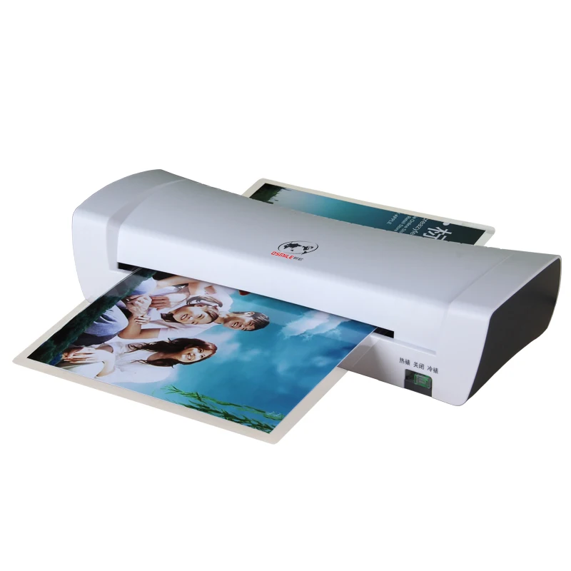 A4 Photo Laminator Hot And Cold Laminator Fast Film Lamination Plasticizer Office Document Photo Plastic Packaging Machine