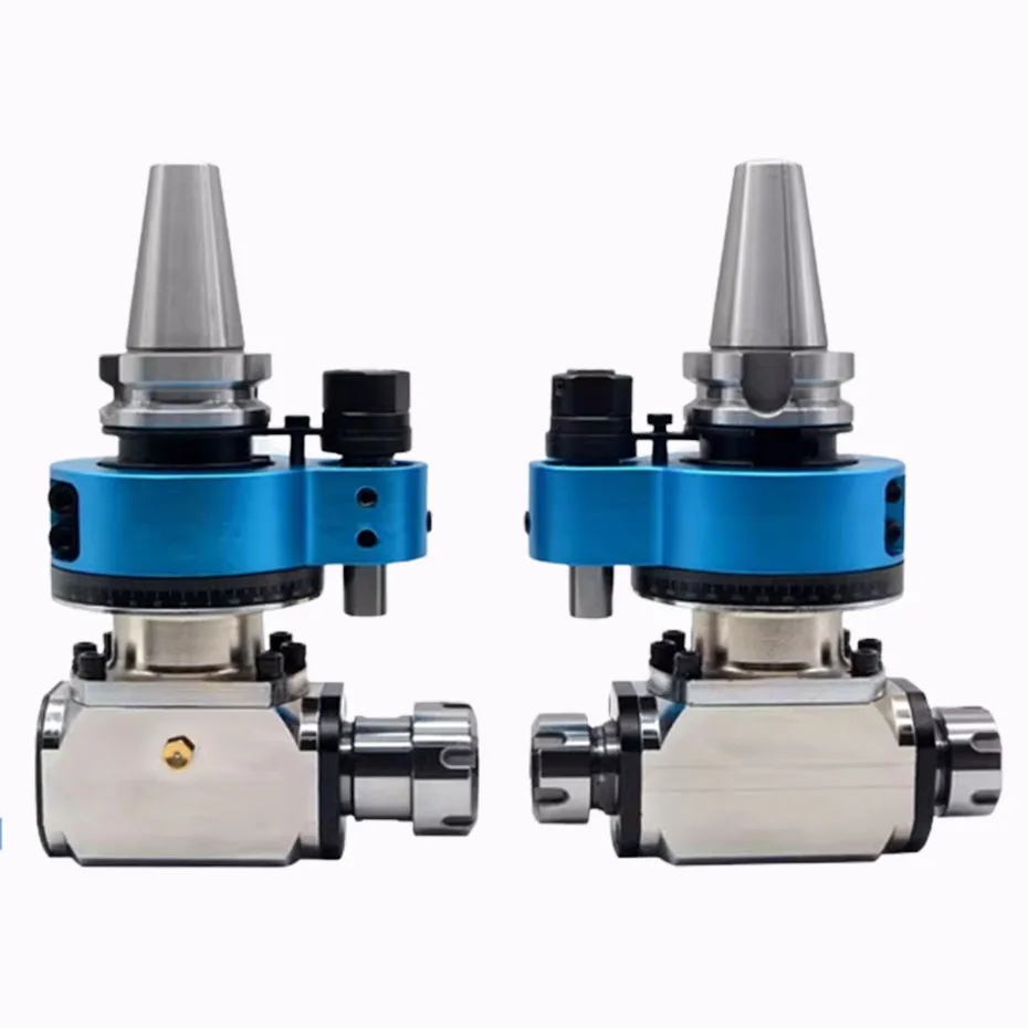 Cnc Side Milling Head Machining Center Side Milling Angle Head Bt40 Bt50-er32 90 ° Right Angle Head